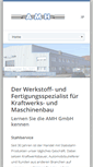 Mobile Screenshot of amhgmbh.de